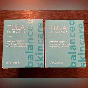 Tula - Bedtime Bright Vita Charge Overnight Brightening Treatment 50ml x2 Jars